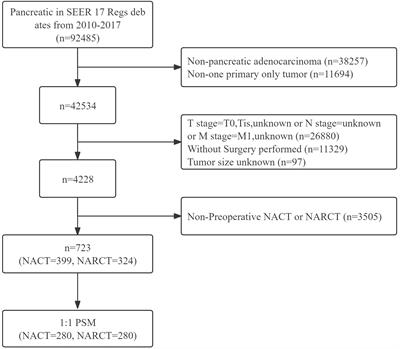 Neoadjuvant chemotherapy may be the best neoadjuvant therapy modality for non-metastatic pancreatic cancer: a population based study